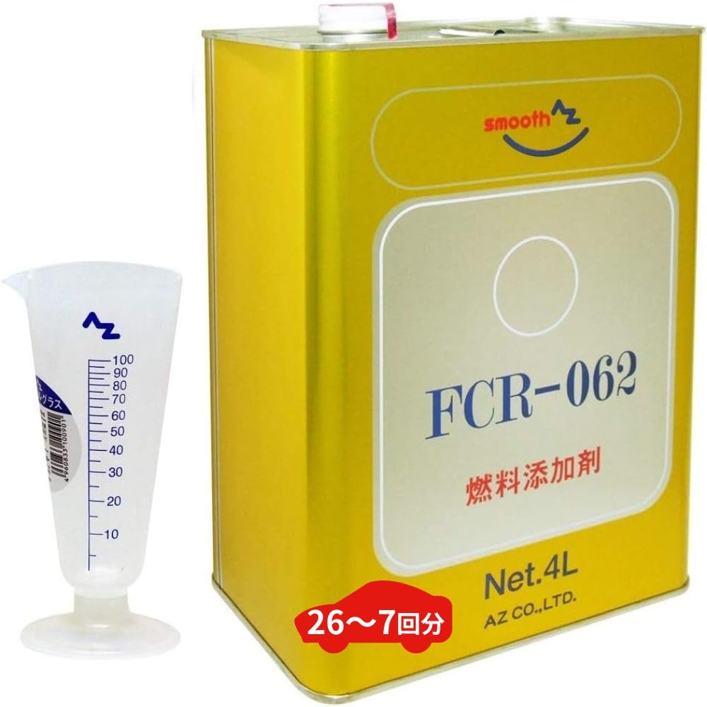 AZ(エーゼット) FCR-062 燃料添加剤 4L(FP104)+メートルグラ…