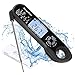 Produktbild Instant Read Fleischthermometer,MangoFeel 2-in-1 Wasserdichtes Digitales Grillthermometer, mit faltbarem Fühler & Backofen-sicherem, verdrahtetem Fühler, für Ofen, Raucher, Grill, BBQ,Backen und Pute
