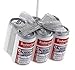 Kurt S. Adler Budweiser Vintage Can 6 Pack with Bow Ornament AB1151 New for Christmas