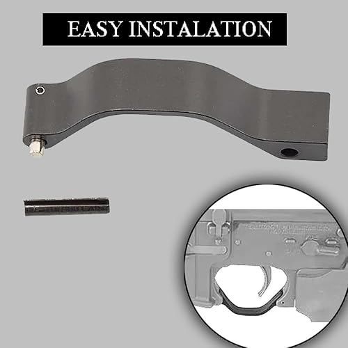 Miniatura 2 de GOTICAL All Aluminum 6061 T6 Operator - Protector de gatillo de gran tamaño resistente y duradero (negro)