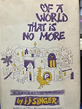 Hardcover Of a world that is no more Book