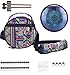 ILWHE Rain Drum for Outside Garden, Steel Tongue Drum with Carry Bag, 5 Inch 8 Note Handpan Tank Drum Kit, C Major, Blue