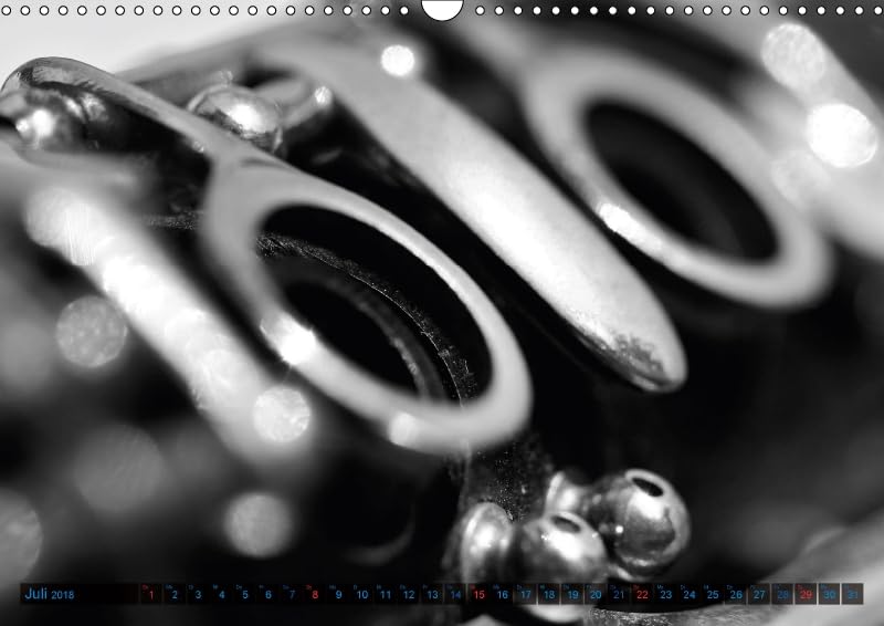 Klarinette - close up (Wandkalender 2018 DIN A3 quer): Detailaufnahmen einer Klarinette (Monatskalender, 14 Seiten ) (CALVENDO Hobbys) [Kalender] [Apr 01, 2017] Drafz, Silvia