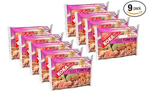 Instant Noodles - Tom Yum Flavour(85 gm x Pack of 9) 