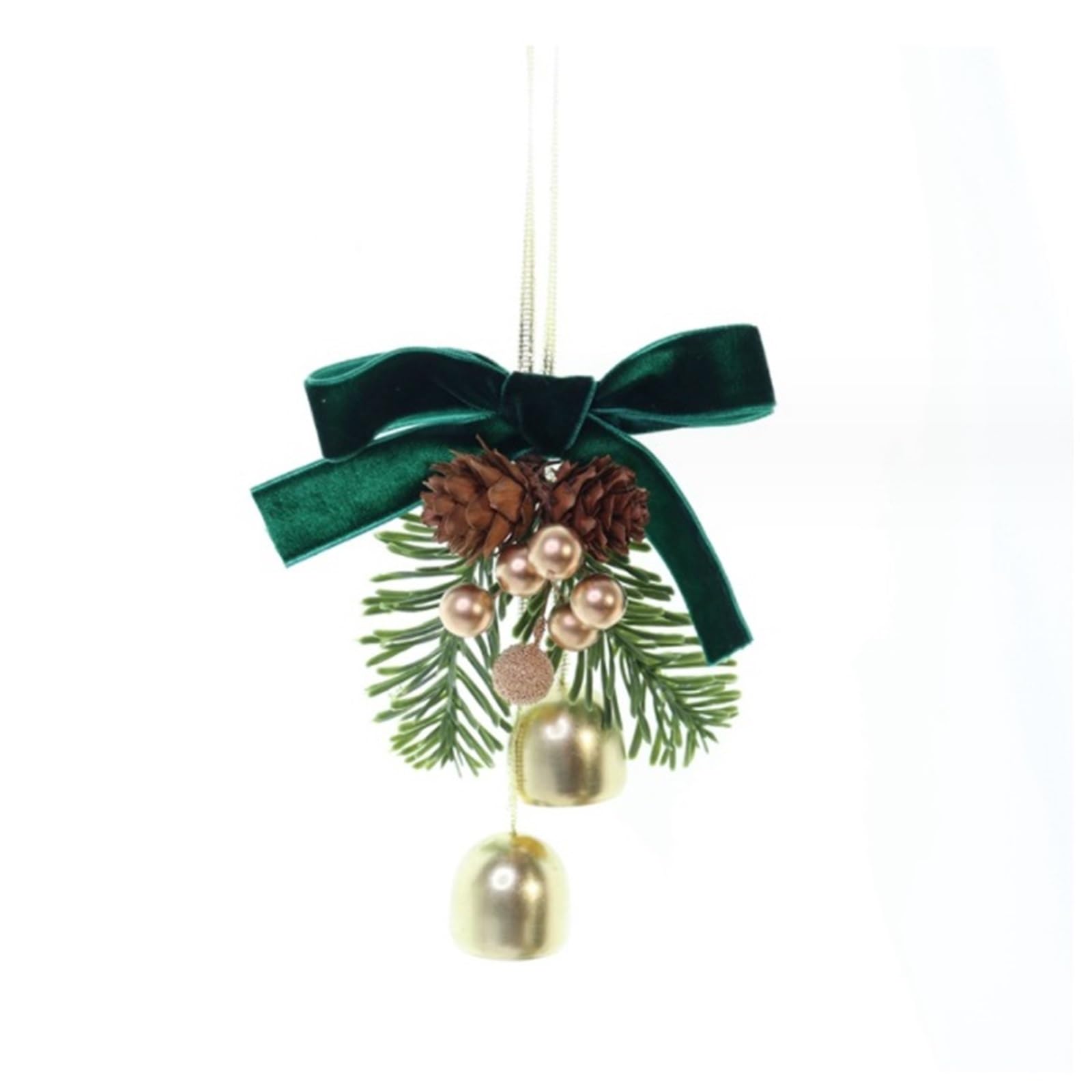Decorazione per Albero di Natale Ornamenti Di Campane Natale Ornamento Da Appendere Jingle For La Decorazione Natalizia Albero Decorazione Natalizia(Multi-colored 2)