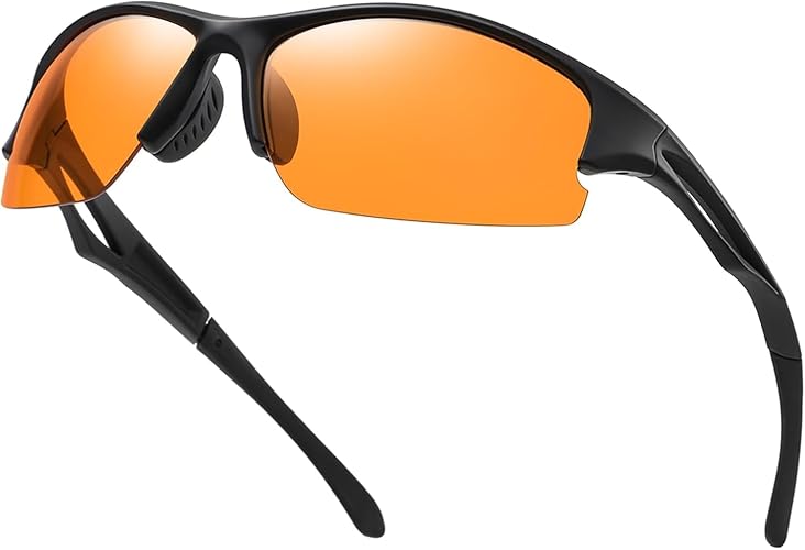 Blue Light Blocking Glasses Gaming Glasses Computer Gamer Glasses Powerful Professional Filter, Anti-Fatigue Anti Glare UV & Eyestrain Screen Glasses for Women Men (Video Games, Console, TV, PC) - Bright Black