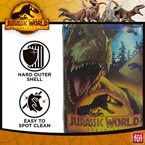 Ful Jurassic World Dominion 21 Inch Kids Rolling Luggage, Hardshell Carry On Suitcase With Wheels, Multi (Jpbl0001Samec-634) #TOP4