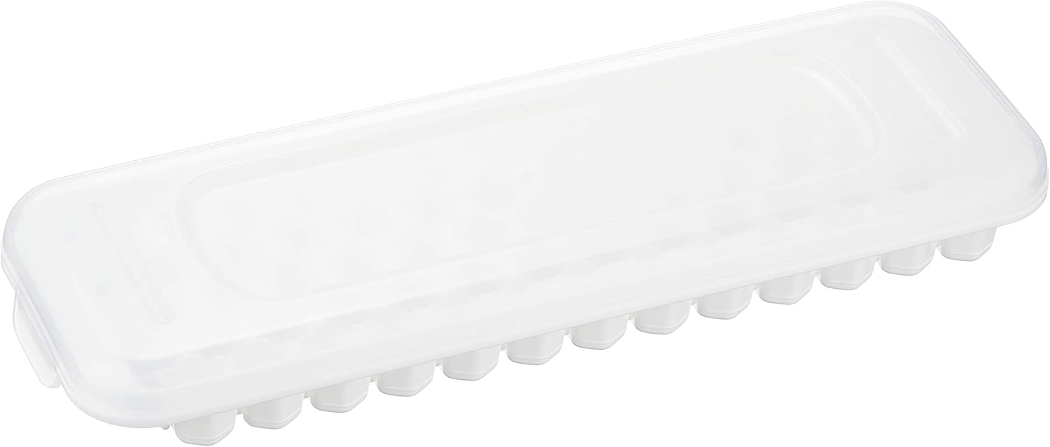 パール金属 クーリッシュ 製氷皿 L ホワイト アイストレー H 5358