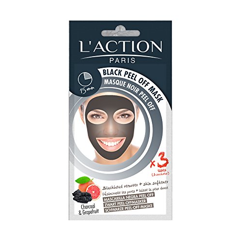 L' azione Paris Peel-Off Maschera Viso Nero