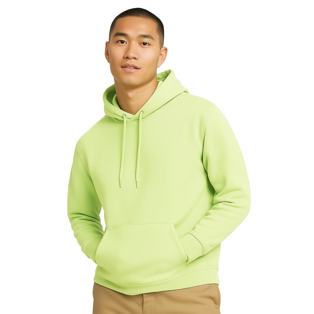 Solid Hooded Sweatshirt(1M-TWHO-R0004-CO2_Cool Matcha_S-image-8
