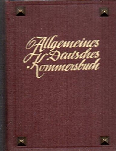 Allgemeines Deutsches Kommersbuch, Ausgabe A. Einband rot ohne Nägel