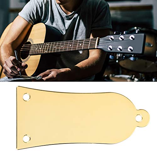 Capa de haste de guitarra em forma de sino de metal com 3 furos para varão Les Paul Truss para guita