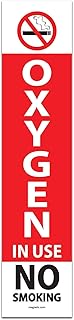 Oxygen in Use Magnetic Sign - 10 Pack…