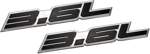 Placa de identificación con emblema de aluminio real en relieve negro sobre plata altamente pulida, compatible con Jeep Chrysler Dodge, Volkswagen