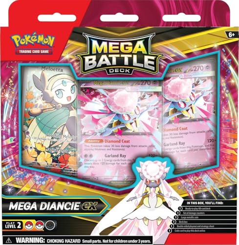 Pokemon Trading Card Game Mega Battle Deck (Mega Diancie ex)