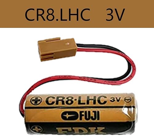 Miniatura 3 de (20-Pack) CR8-LHC 3V 2600mAh Replacement Lithium Battery for Fuji fdk cr8-lhc PLC Controller Backup Battery