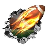 Customized For You Large 3D Wall Decal - Self Adhesive and Removable Vinyl Sticker - Break Through I