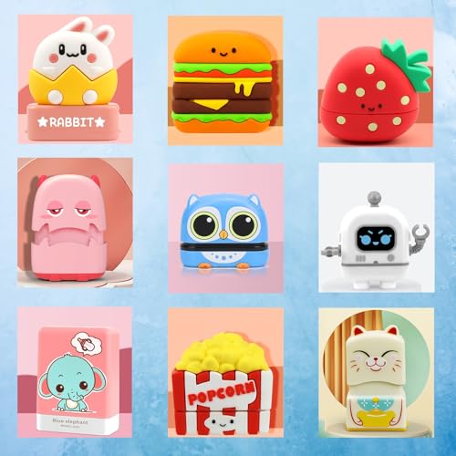 Name Stamp for Clothing Kids Waterproof - 38 Styles & 37 Icons - Personalized Name Stamp for Clothes,Custom Kids Name Stamp,Customized Clothing Name Stamp,Clothes Name Stamp,Fabric Name Stamp Clothing