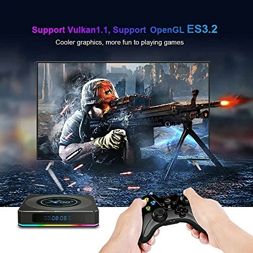 RKTech X96 X4 8K HD Mini Pc Box 4GB RAM 64GB ROM Amlogic S905X4 Android 11.0 Dual WiFi 2.5G + 5G 1000M Ethernet Bluetooth 4.1 2022 Latest 8K HD Mini PC Box - Image 6