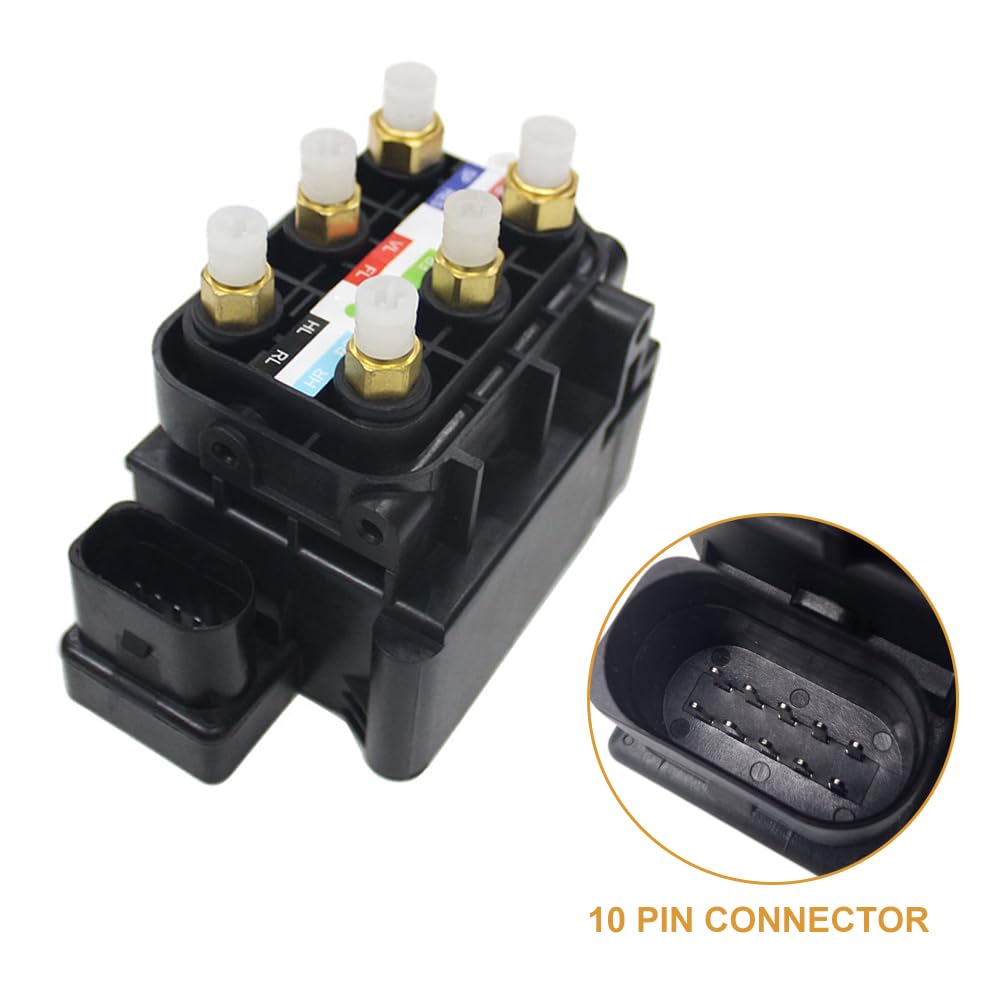 Bloc électrovanne De Pompe De Compresseur De Suspension Pneumatique Pour 443406681