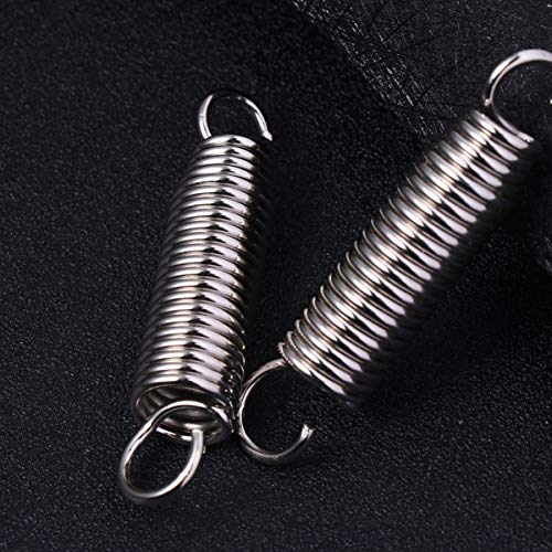 2 piezas muelle pedal batería acero inoxidable miniatura 3
