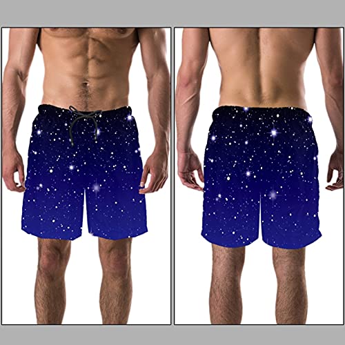 Short de bain homme séchage rapide à poches doublure maille