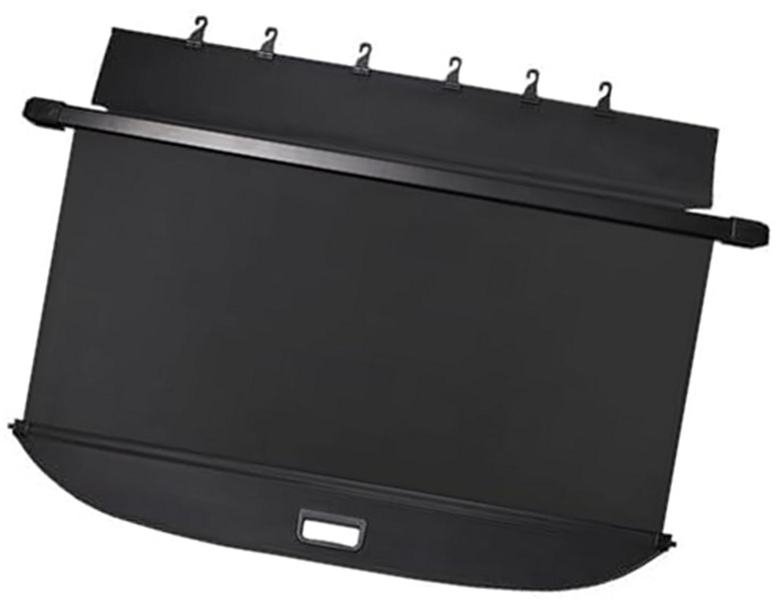 Fhjwqronte Black Power Tailgate Rear Storage Fixing Frame Car Parcel Shelf, For Toyota, For Highlander 2008-2013 Retractable Trunk Cargo Cover Rack Anti-Peeping Shield Privacy Auto Accessories(Black Power Tailgate)