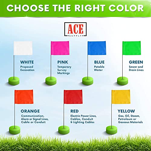 Bandeiras de marcação rosa fluorescentes pacote com 1000 - bandeiras marcadoras de 10 x 12 cm - fio