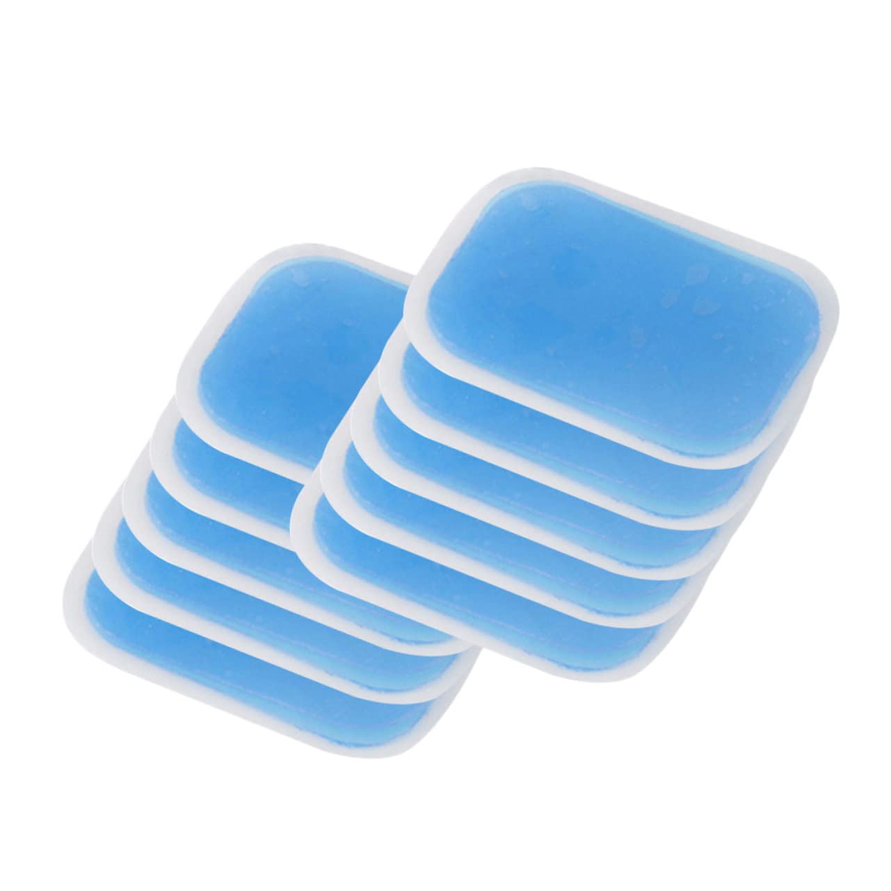 GLEAVI 90 Stk fitness matte fitness pads gym pads Gelpads für Bauchtoner Trainingsgeräte Gelpads für Bauchstimulatoren Ersatz-Gelpads intelligent Fitness-Aufkleber Fitnessgeräte Gel-Pad