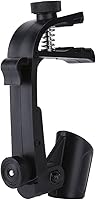 Vista 7 de Abrazadera de borde de tambor, 2 piezas ajustables para montaje en tambor, soporte para micrófono, clip de micrófono, accesorio para instrumentos