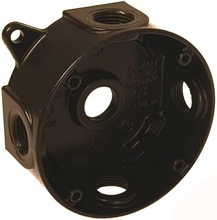 RACO INCORPORATED #5361-2 BRZ WP RND Outlet Box