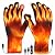 USB Heated Gloves for Women Men, Winter Gloves Full Finger Hand Warmers Gloves 3 Levels Temperature Adjustable Fast Heating Electric Heated Gloves for Outdoor Skiing Cycling Hiking (Black)