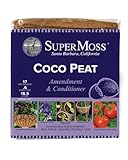 Super Moss (23277) Coco Peat Soil, Mini Bale (0.6 ft3)