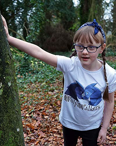 Wolf Walkers White T-Shirt for Kids, 100% Cotton4