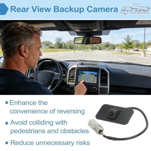 Image of Rear View Backup Camera Parking Assist Camera Compatible with GMC Yukon Denali Tahoe Suburban Escalade Replace OE Number 23404613 23378804