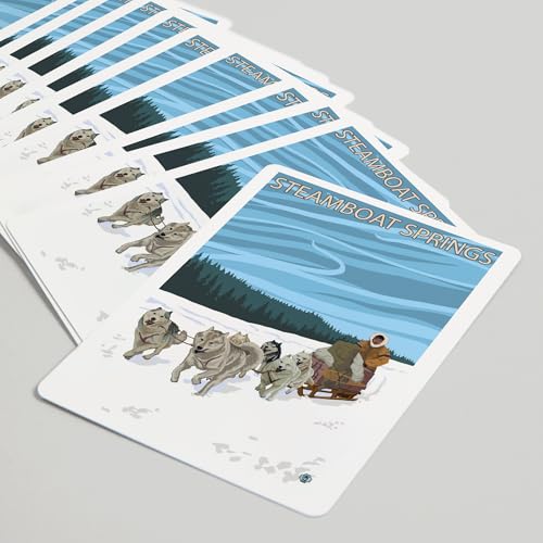 Baraja de 52 cartas tamaño póker Lantern Press miniatura 5