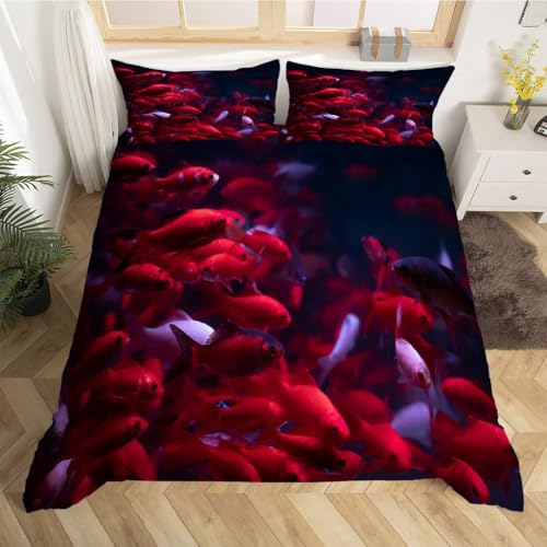 Housse de Couette 160x200 en Microfibre Douce avec Fermeture Éclair Épaisse