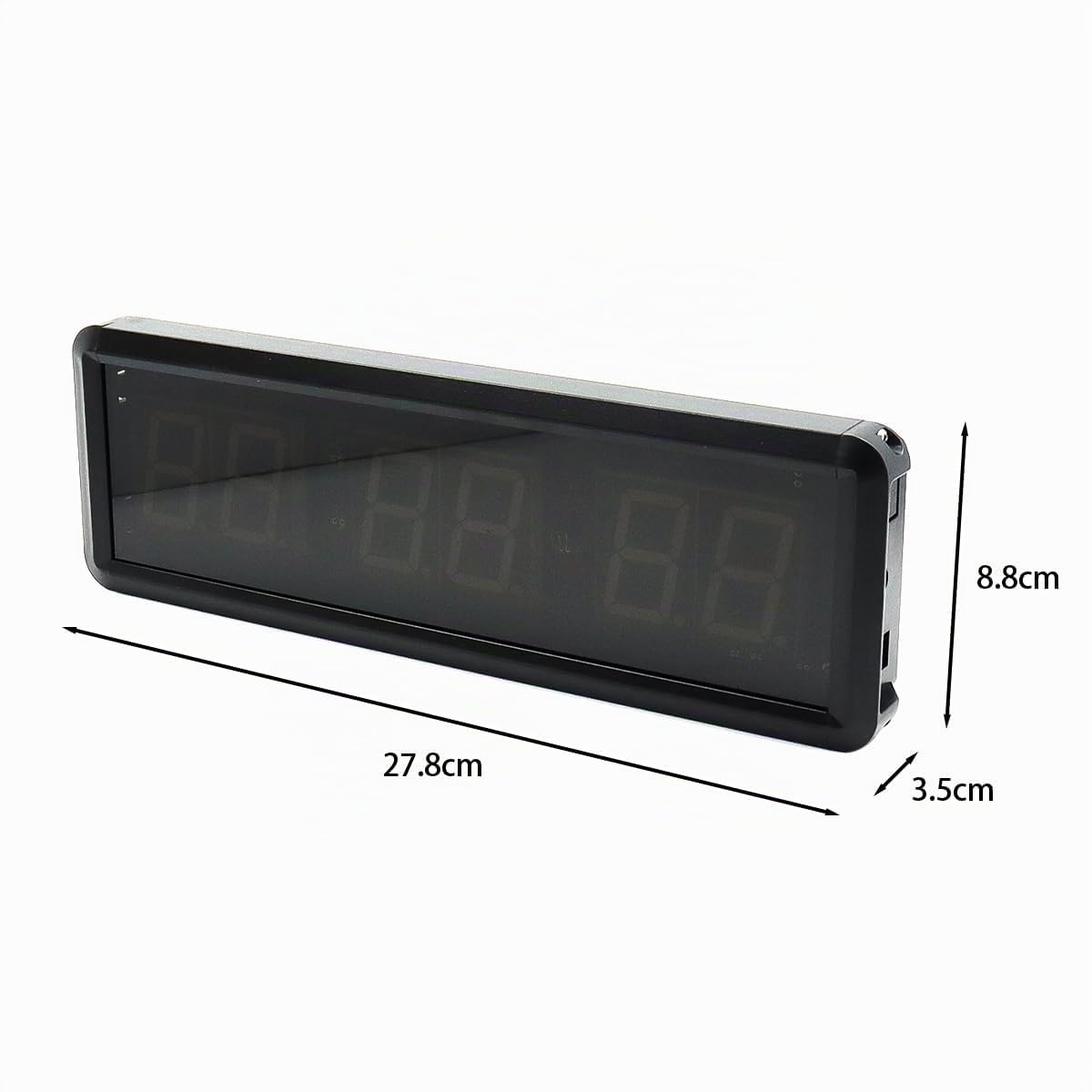 Namvo LED-Digitalwanduhr, Intervall-Timer-Uhren mit Stoppuhr, Countdown/Up, einstellbare Lautstärke, Fitness-Trainings-Timer mit Fernbedienung