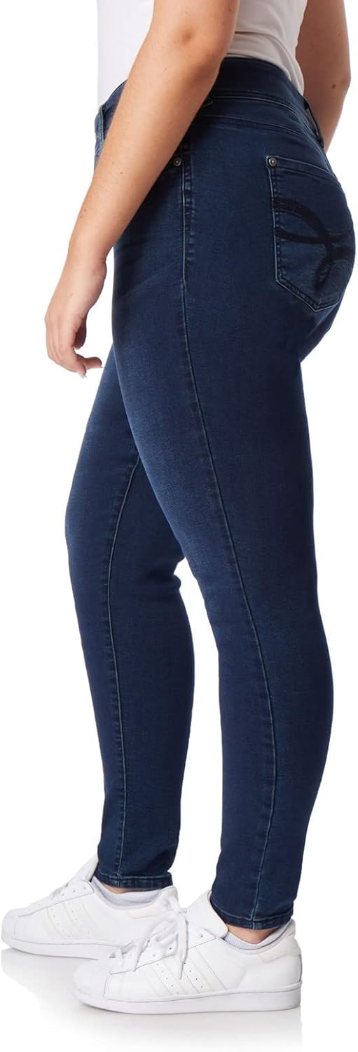 WallFlower Women’s Ultra Fit Mid-Rise Insta Soft Denim Juniors Jeans (Also Available in Plus Sizes)