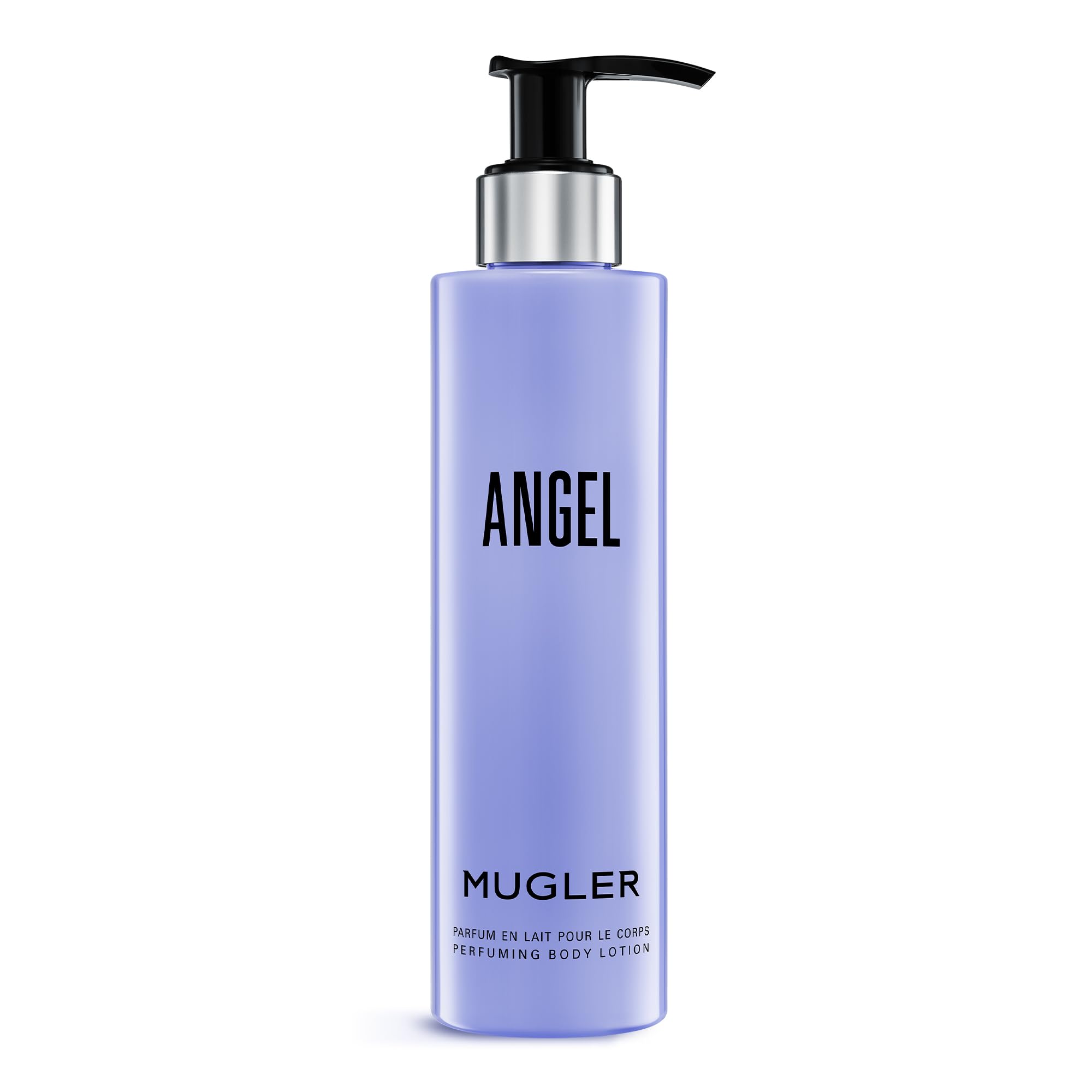 MUGLER Angel Parfümierende Bodylotion, Damen-Parfum, Amberartiger Gourmand-Duft, Faszinierender Duft, 200 ml