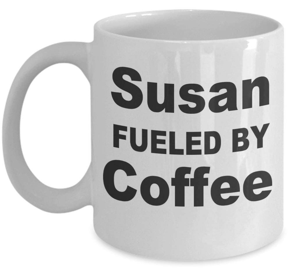 Shaniztoons White Susan Coffee Drinker Novelty Gift Mug