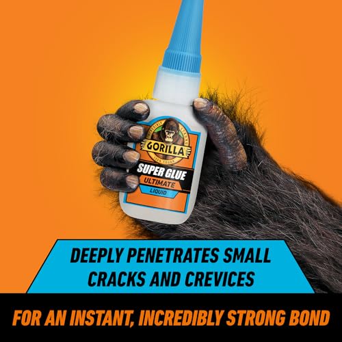 Gorilla Ultimate Fast-Setting Super Glue, Clear, 15 g - image 2