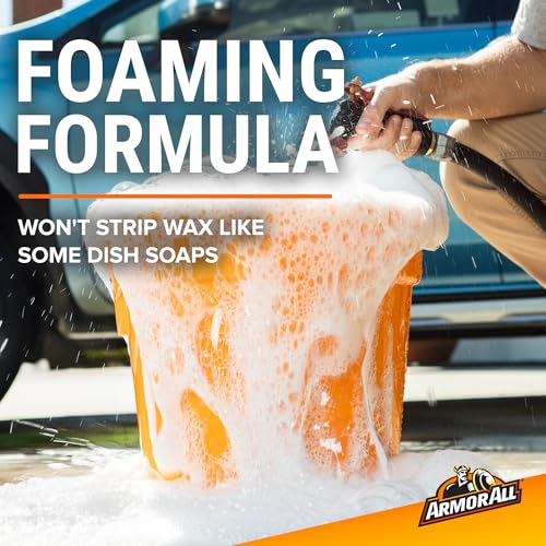 Armor All Car Wash Soap, Powerful Car Cleaner Foam Soap That Lifts Away Dirt, and Preserves Wax, 24 Fl Oz - Image 5
