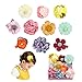 Baby Girls Hair Bows Clips with Alligator Clips Hair Barrettes Accessory for Fine Hair Infant Toddlers Kids (A)