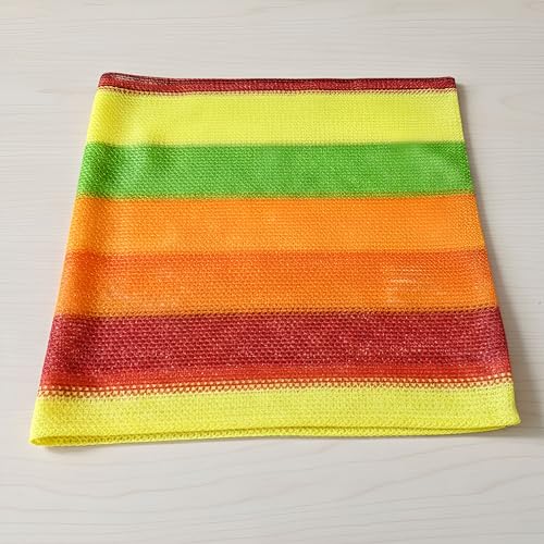 Image of TAVASYA 90% Shade Net 10 x 20 Feet | Multicolor | HDPE | UV Resistant Sun Shade Cloth for Garden, Terrace, Greenhouse, Car Parking & Outdoor Heat Protection