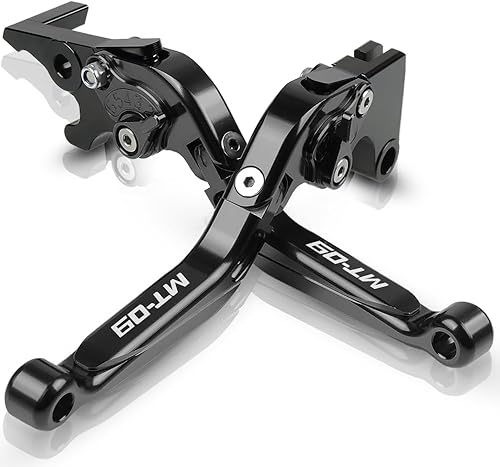 Miniatura 1 de MT09 - Juego de palancas de freno y embrague para motocicleta, plegable, extensible, compatible con MT09 FJ09 2013-2021 MT09 SP 2017-2021MT 09