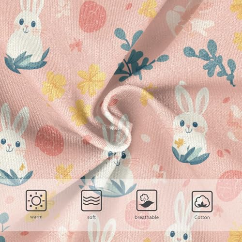 Little Girl Underwear Toddler Panties Kids Undies Easter Rabbit Soft Cotton Briefs 2T-8Y3