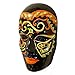 Hand Painted Tile Mask Home Decor Handmade and Painted