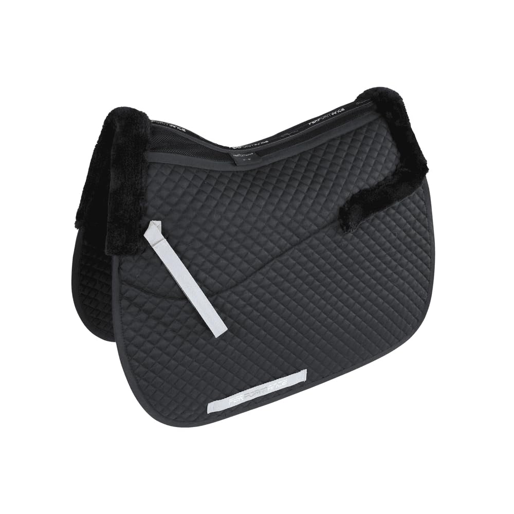 Shires Performance Half Lined Saddlecloth 15-16.5": Brown