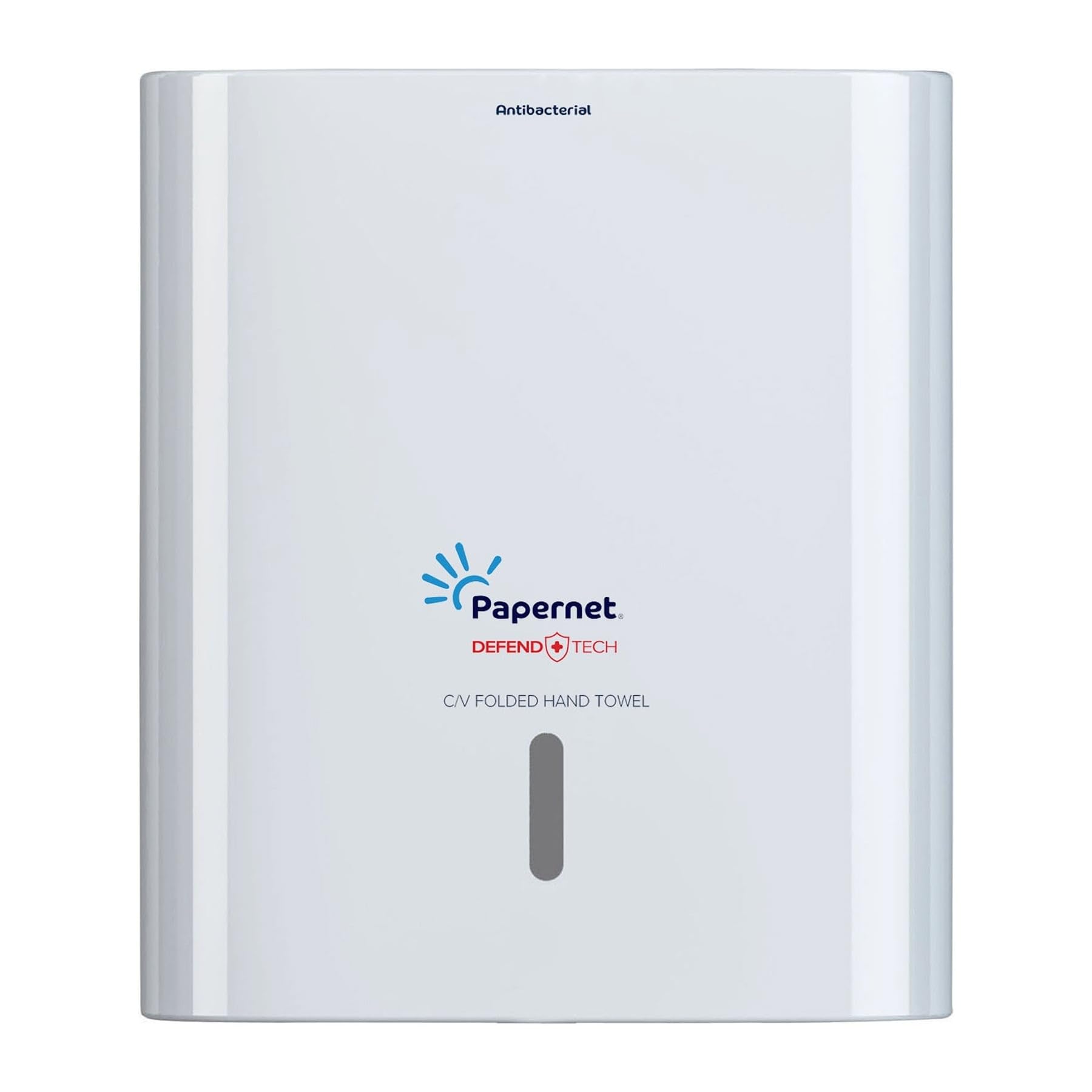 Papernet Defend Tech - Rouleau de Papier Médical pour lit 419287, 9 Rouleaux 100% Cellulose, Agent Antibactérien, Double Epaisseur, Longueur 50m, 143 Feuilles, Dimensions Rouleau 59x53cm